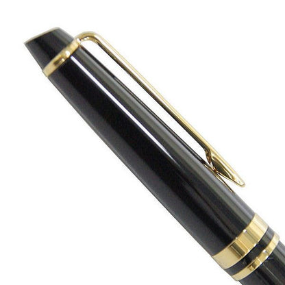 Waterman Expert Essential Black GT pen with brass lacquered body and 23k gold plated clip and trim