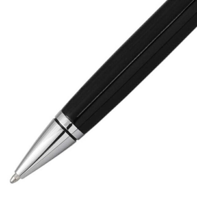Cross Coventry NAT0662-6 Black Lacquer Ballpoint Pen with black lacquer finish and metal clip