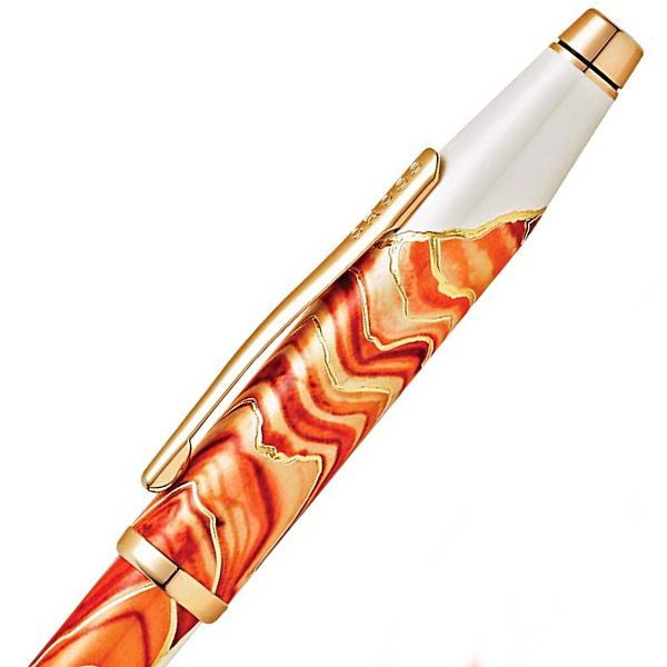 Cros Wonderlust Antelope Canyon sublimation printed oil pen with 138 mm length and 10.5 mm diameter