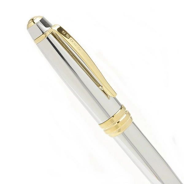 Cross Bailey Medalist oil-based ballpoint pen AT0452-6 with twist mechanism and polished barrel