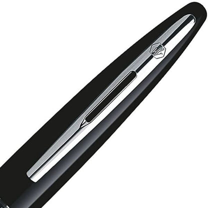 Waterman Karen Black SE S2228382 oil-based ballpoint pen with black lacquer finish and twist mechanism