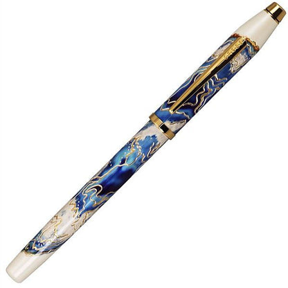 Cross Wonderlust Malta rollerball pen with sublimation print and water-based ink, capped, 135 mm length