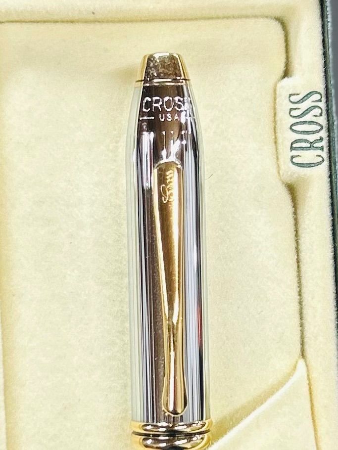 Antique CROSS Townsend Medalist ballpoint pen in beautiful condition shown on white background