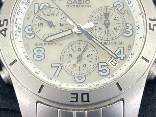 CASIO OVW-600 Solar Men's Watch — Japanese