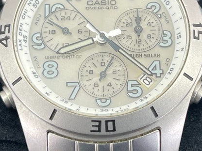 CASIO OVW-600 Solar Men's Watch — Japanese