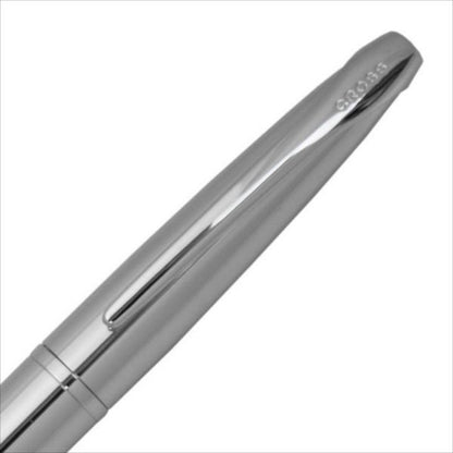 Cross ATX885-2 Pure Chrome Selector Tip Rollerball Pen with gift box and refill set
