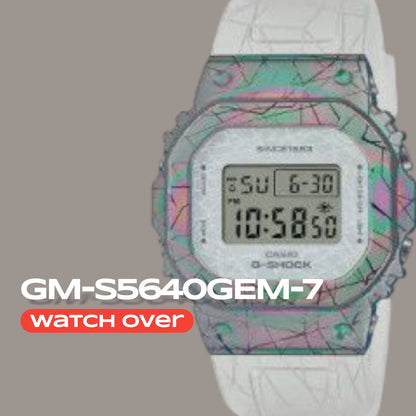 CASIO GM-S5640GEM-7DR Digital Men's Watch — Japanese