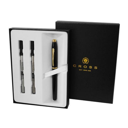 Cross Century II Selectip Rollerball Pen 414-1-SET with gift box and refill set displayed on white background