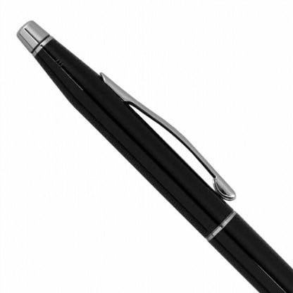 Cross Kuro Classic Century AT0082-77 black lacquer ballpoint pen with brass base and twist mechanism