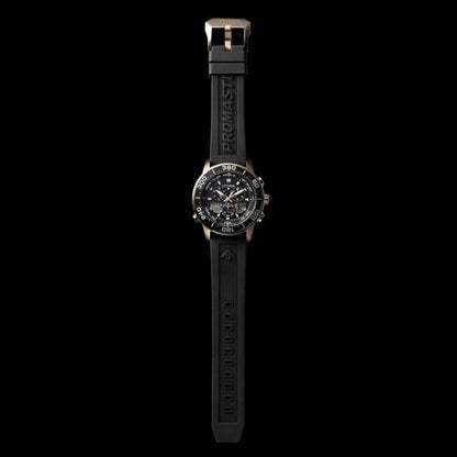 Citizen Promaster Marine Eco-Drive Yacht Timer sports watch with black dial and black strap