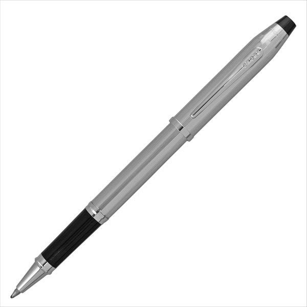 Limited Edition Cross Rollerball Pen Century II with chrome finish and gold-plated clip in gift set