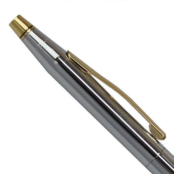 Cross Classic Century Medalist 3302 ballpoint pen with twist mechanism, silver finish, 135 mm length