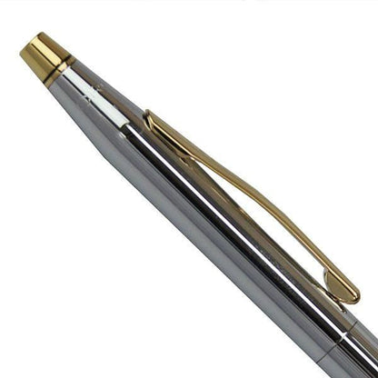 Cross Classic Century Medalist 3302 ballpoint pen with twist mechanism, silver finish, 135 mm length