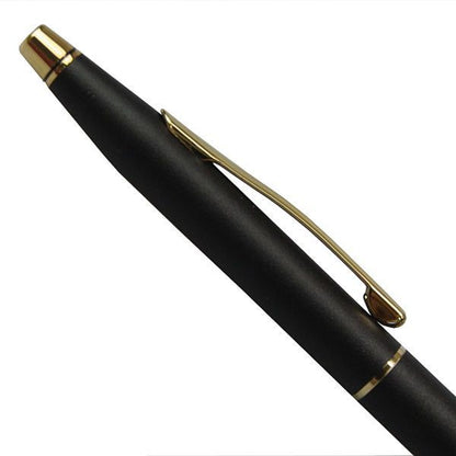 Kuro Cross Classic Century black ballpoint pen with twist mechanism and 0.5mm tip shown on white background