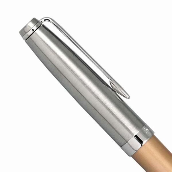 WATERMAN Emblem DX Gold CT ballpoint pen with gold finish and 140 mm length