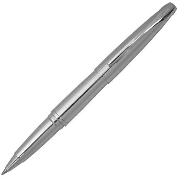 Limited Quantity Cross gift set roll ball pen with pure chrome barrel and water-based select tip