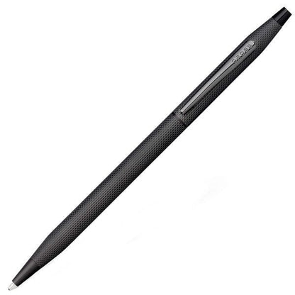 Cross Classic Century ballpoint pen in brushed black finish with twist mechanism and slim design