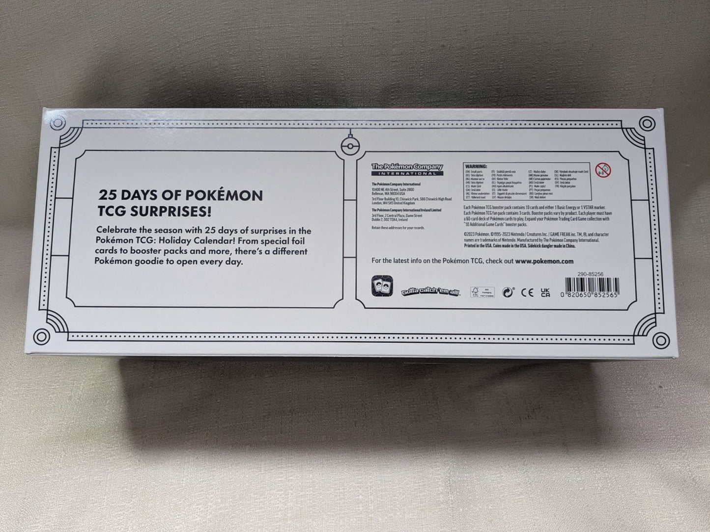 Pokemon Pokémon Holiday Calendar 2023 — Japanese