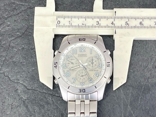 CASIO OVW-600 Solar Men's Watch — Japanese