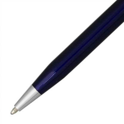 CROSS Classic Century AT0082-112 translucent blue lacquer ballpoint pen with twist mechanism and medium tip