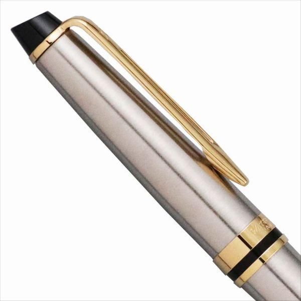 WATERMAN Expert Essential Metallic GT ballpoint pen with metallic finish, 142mm length, 13mm diameter
