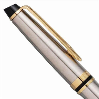 WATERMAN Expert Essential Metallic GT ballpoint pen with metallic finish, 142mm length, 13mm diameter