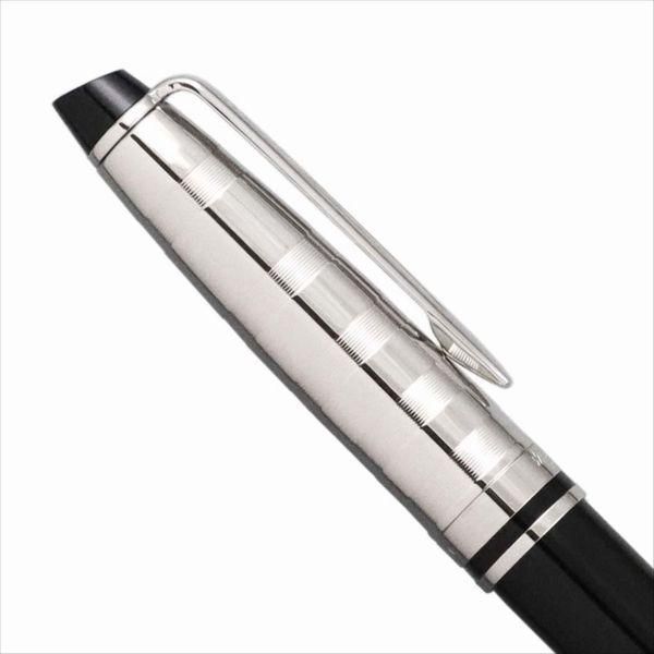 Waterman Expert DX Black CT fountain pen with medium stainless steel nib and gloss lacquer brass body