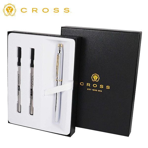 Limited Quantity Cross Century II Medalist 3304 rollerball pen gift set with select tips and black case