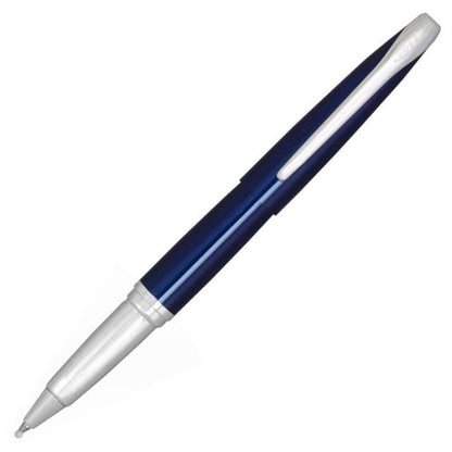 CROSS Translucent Blue Lacquer Select Tip Rollerball Pen Set with gift box and refill