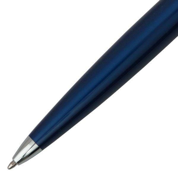 Cross Ballpoint Pen ATX model 882-37 translucent blue barrel with silver clip and black tip