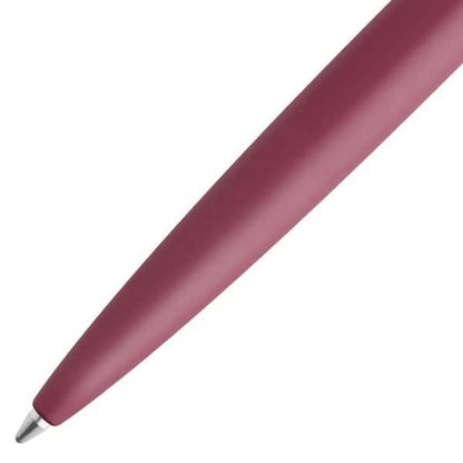 Waterman Allure Deluxe Pink CT ballpoint pen with stainless steel lacquer finish and pink body