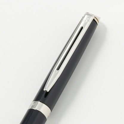 Waterman Ombre Lumiere Metropolitan CT Ballpoint Pen with sleek metallic finish and black grip, 13.5 cm long