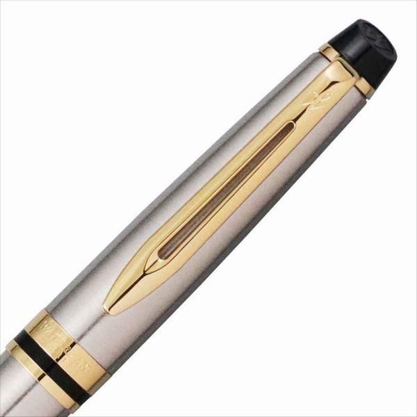 WATERMAN Expert Essential Metallic GT ballpoint pen with metallic finish, 142mm length, 13mm diameter