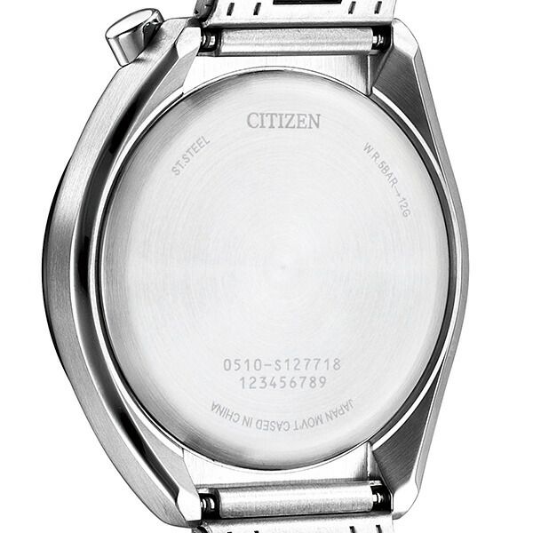 Citizen Tsuno Chrono Collection watch AN3660-81A with white dial and silver stainless mesh band