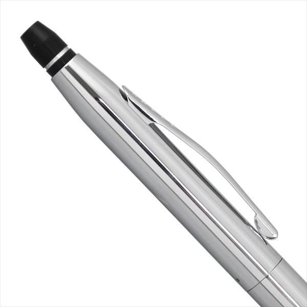 CROSS Ballpoint Pen Click Chrome AT0622S-101 with brass body and chrome plating in blister pack