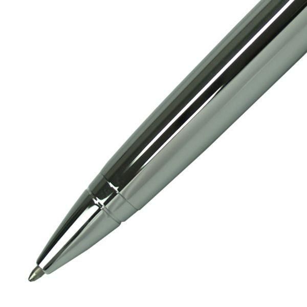 Cross Karei Pure Chrome AT0112-1 ballpoint pen with twist mechanism and chrome finish