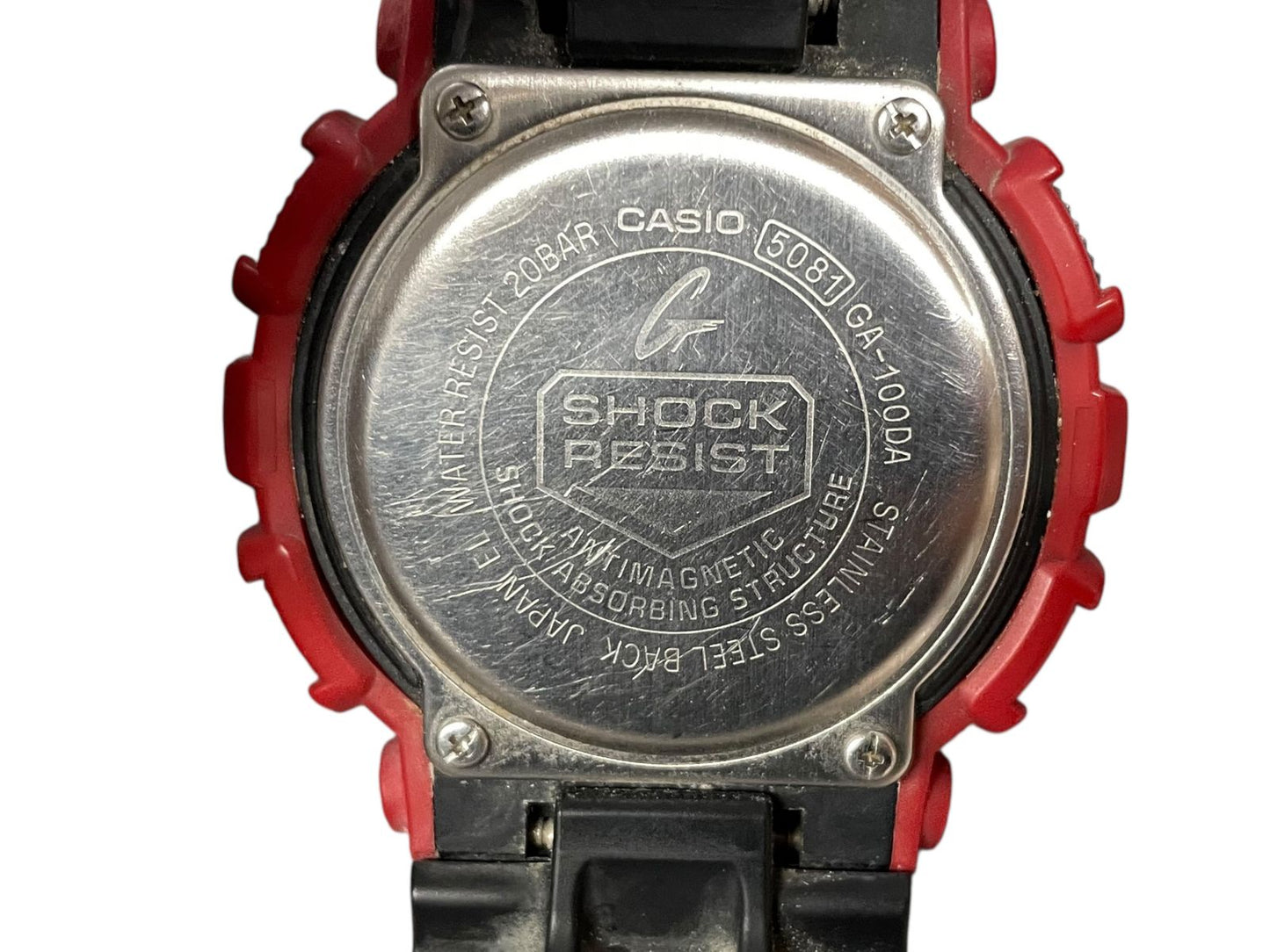 CASIO GA-100DA Quartz Men's Watch — Japanese