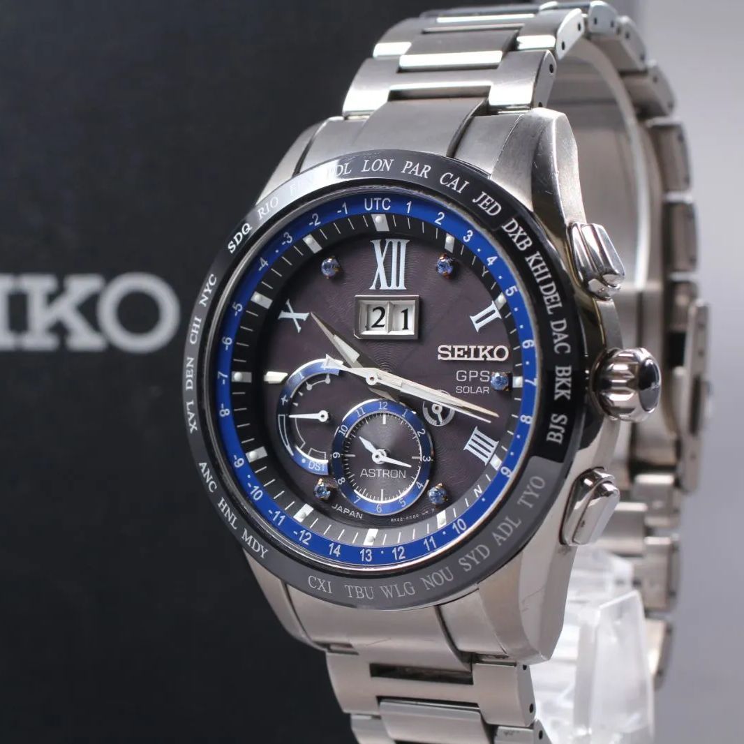 SEIKO SBXB145 Solar Men's Watch — Japanese
