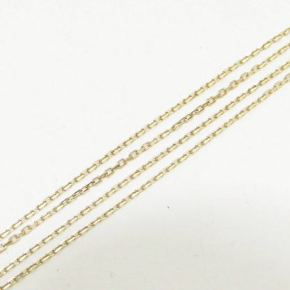 agete pearl necklace made of 10 karat gold K10 weighing 4.1g with adjustable 48cm chain in gold color