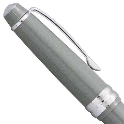 Limited Quantity CROSS Bailey Light Gray Ballpoint Pen gift set with twist mechanism and chrome accents
