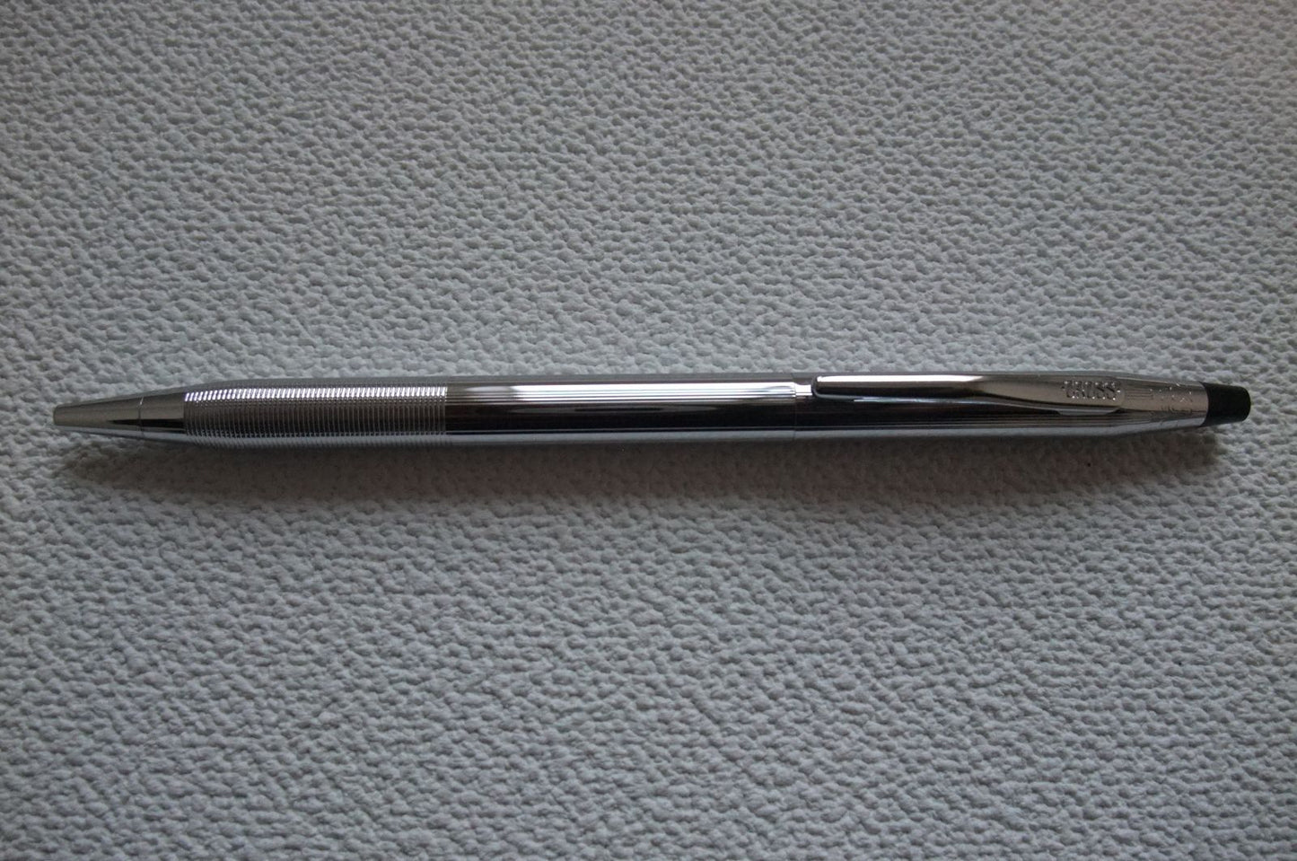 CROSS Ballpoint Pen 2 Types Set featuring gold plated and steel pens with included ink refills