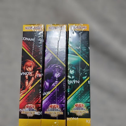 Yu-Gi-Oh Yu-Gi-Oh! Premium Pack 2023-2025 Three-Set Box — Japanese