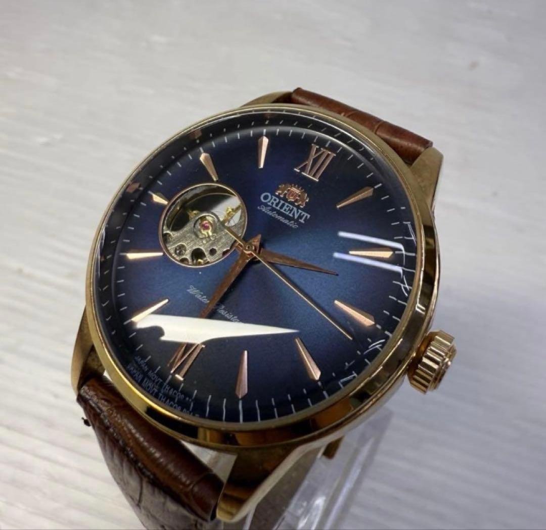 ORIENT セミスケルトン Automatic Men's Watch — Japanese