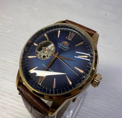 ORIENT セミスケルトン Automatic Men's Watch — Japanese