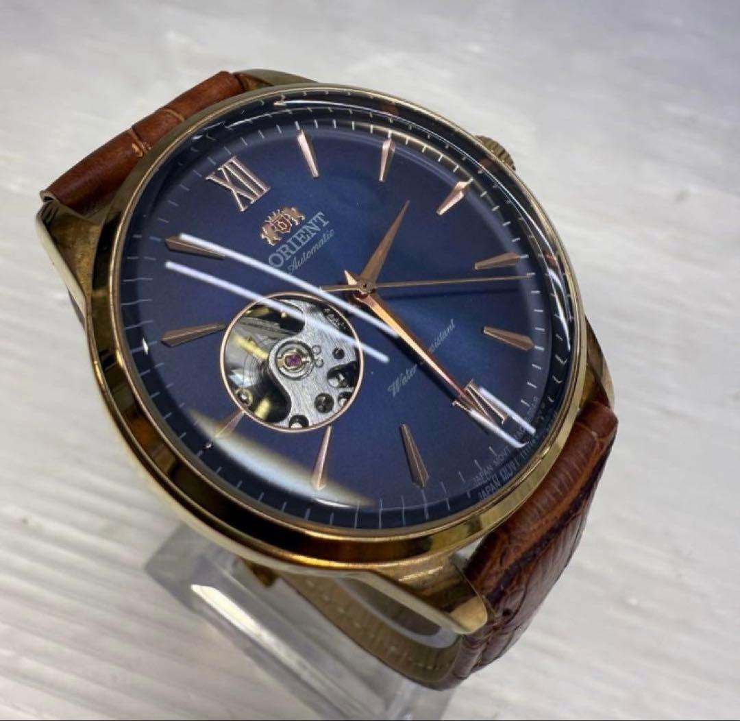 ORIENT セミスケルトン Automatic Men's Watch — Japanese