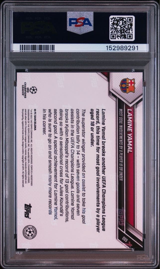 PSA 10 Lamine Yamal — Japanese