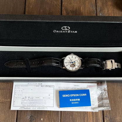 ORIENT Star Moonphase Automatic Men's Watch — Japanese