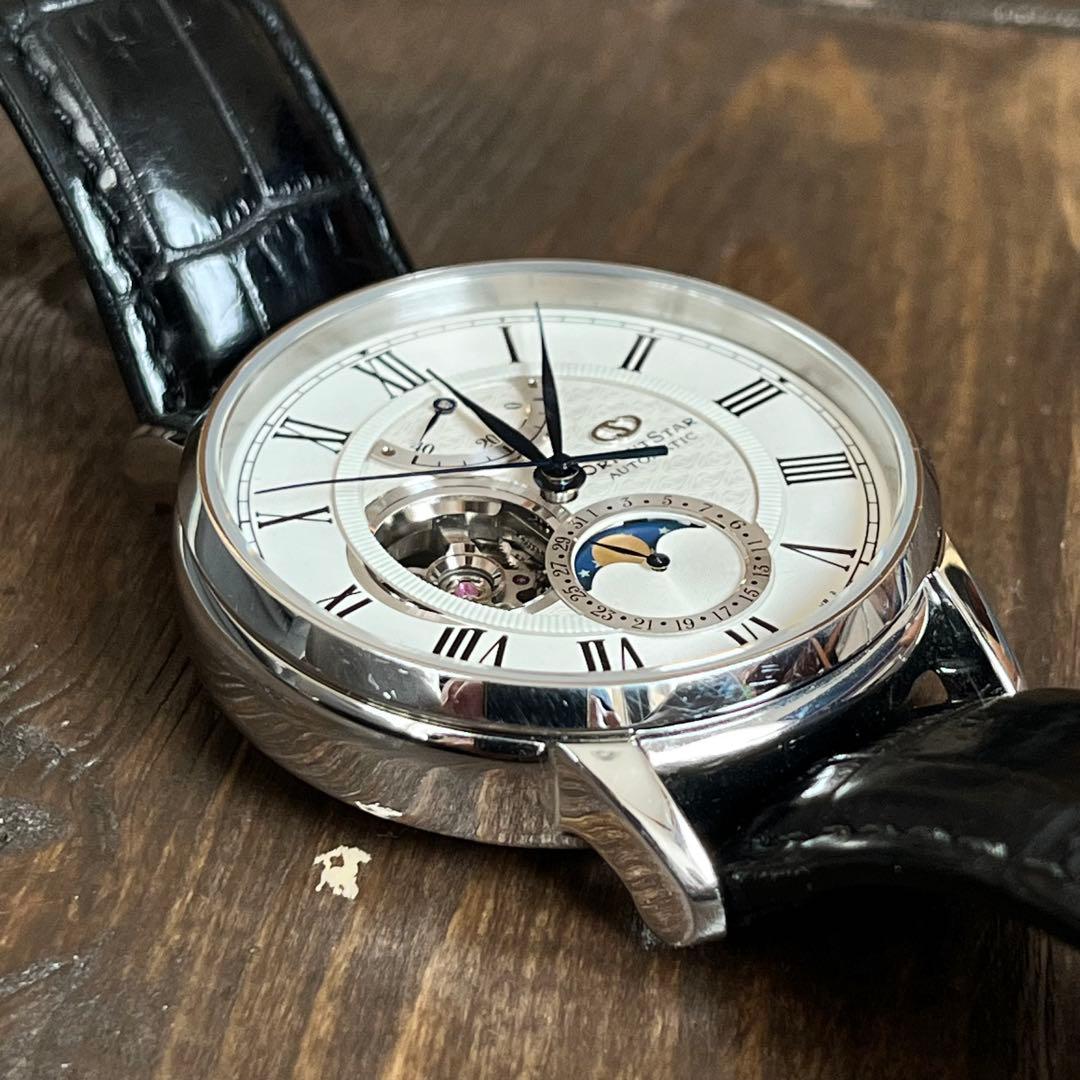 ORIENT Star Moonphase Automatic Men's Watch — Japanese