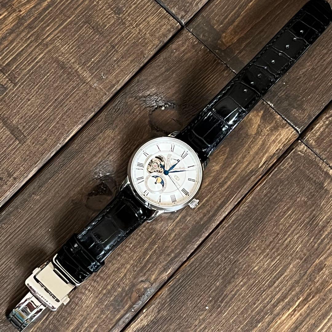 ORIENT Star Moonphase Automatic Men's Watch — Japanese