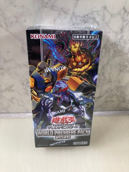 Yu-Gi-Oh Yu-Gi-Oh! Official Card Game World Premiere Pack 2026 Box — Japanese